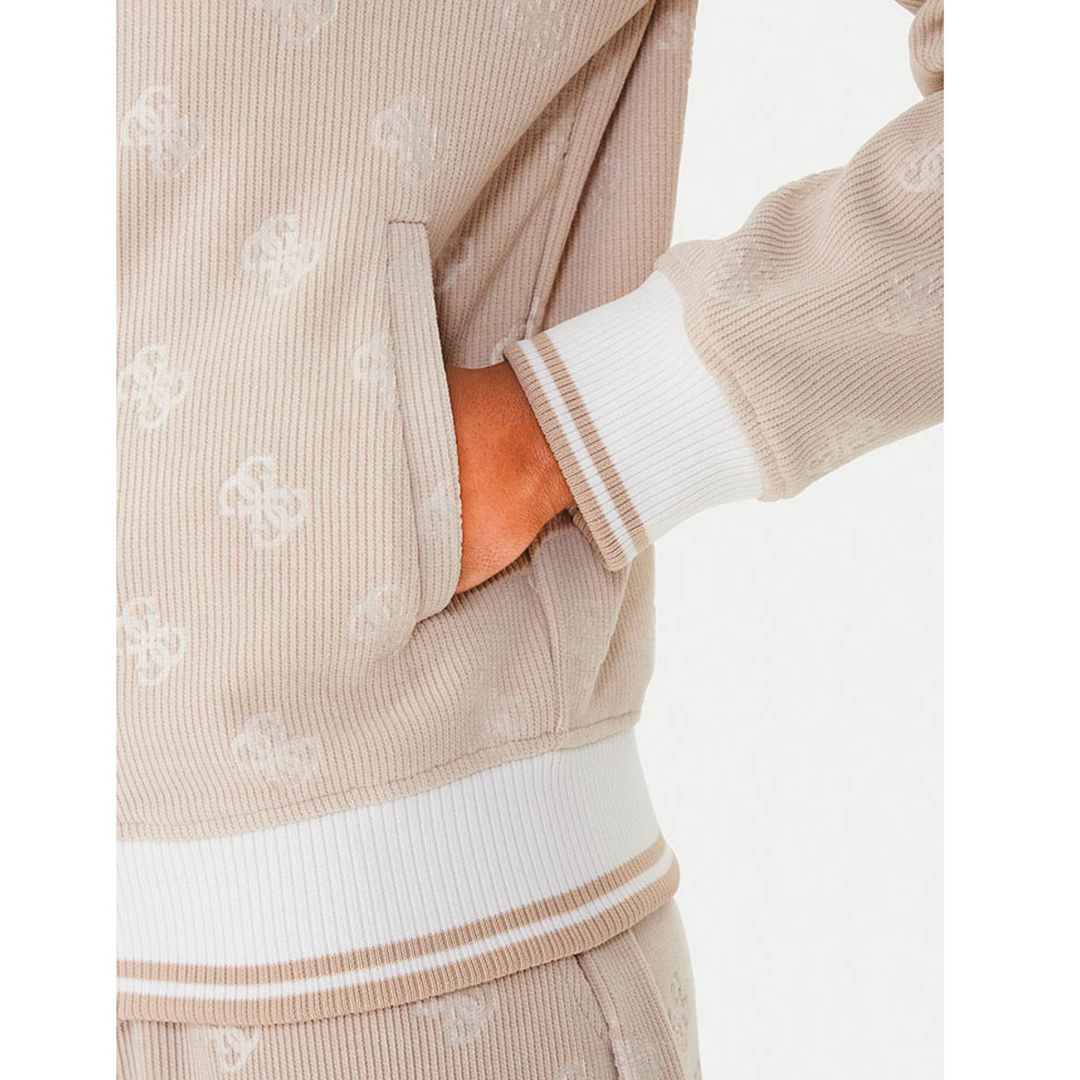 GUESS Paulina Full Zip Sweatshirt Γυναικεία Ζακέτα - 4