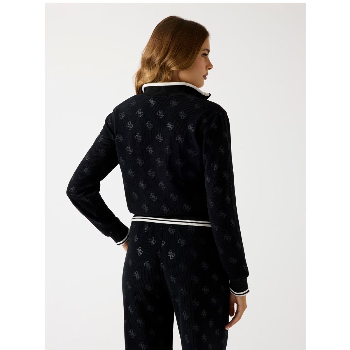 GUESS Paulina Full Zip Sweatshirt Γυναικεία Ζακέτα - 3