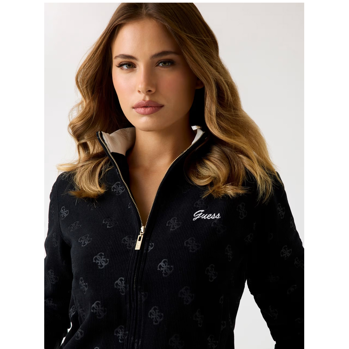 GUESS Paulina Full Zip Sweatshirt Γυναικεία Ζακέτα - 4