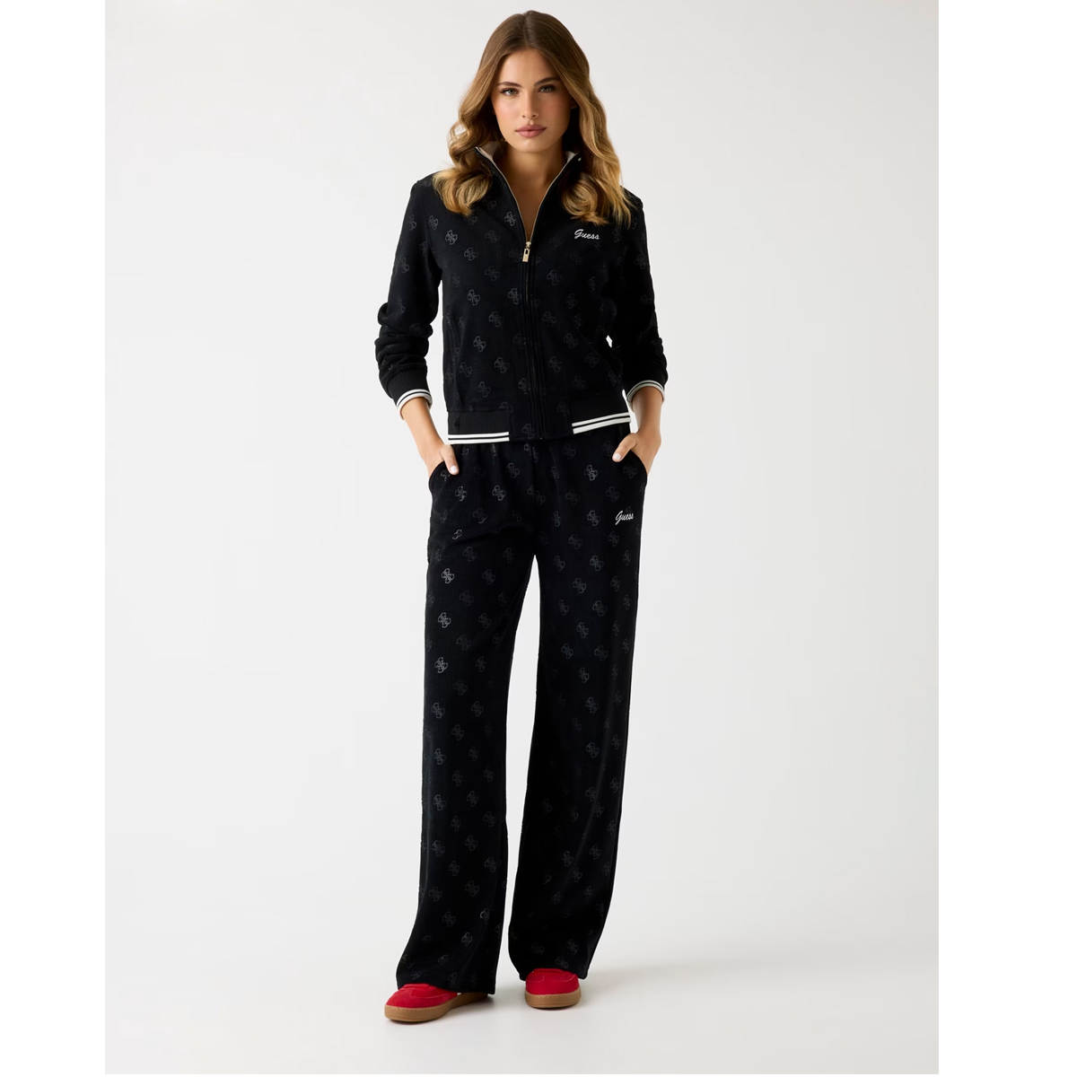 GUESS Paulina Full Zip Sweatshirt Γυναικεία Ζακέτα - 5