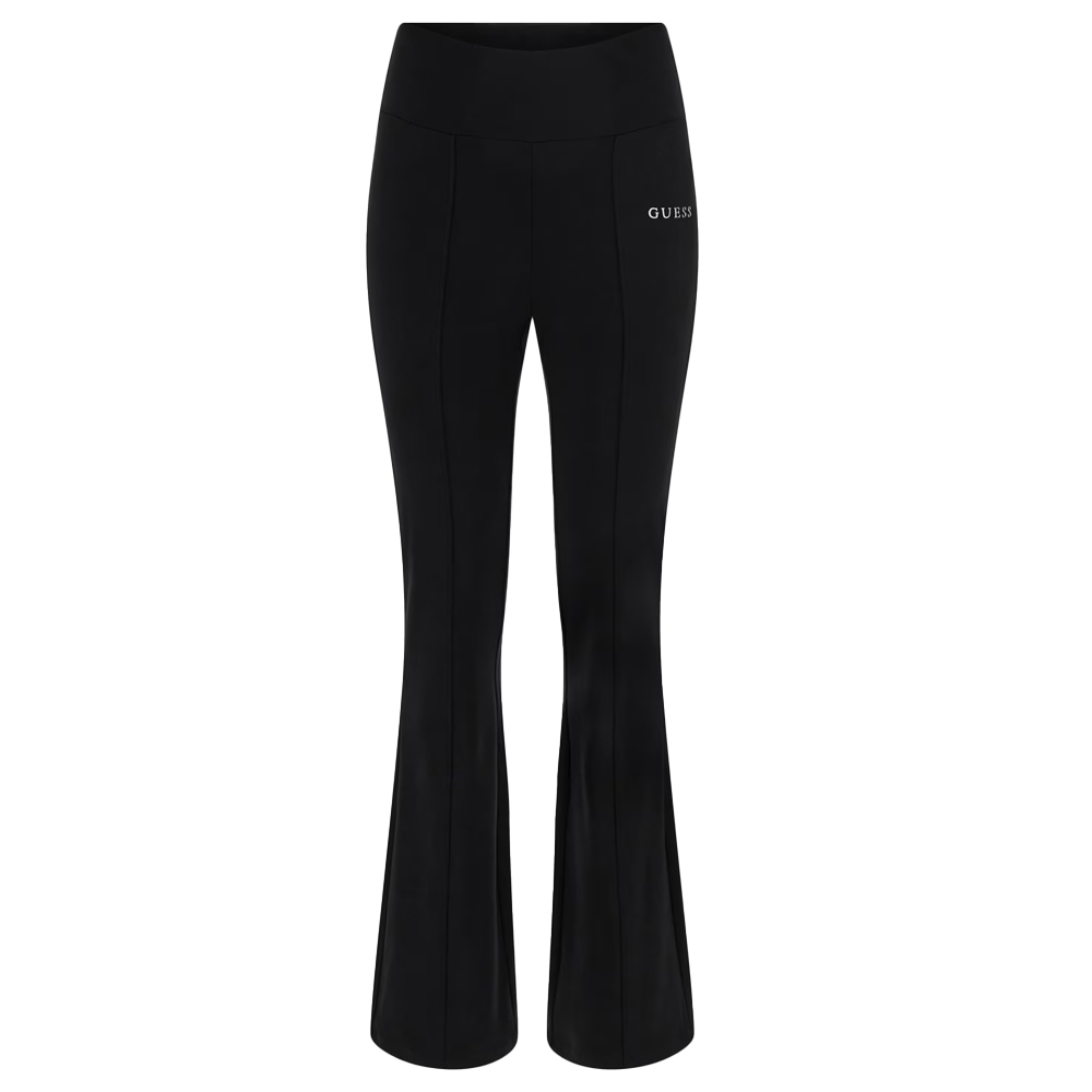 GUESS Margot Flair Pants Γυναικείο Παντελόνι Φόρμας - Μαύρο