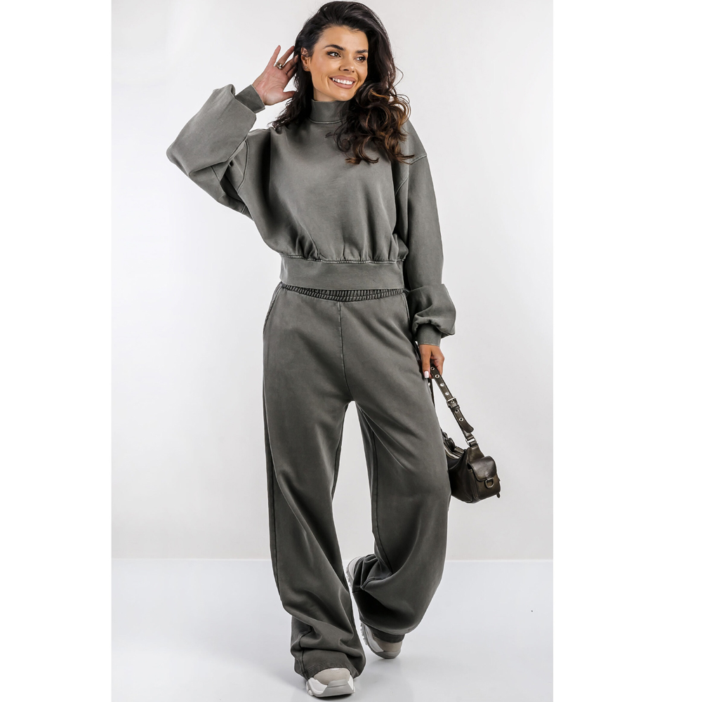 GUESS Misty Wide Leg Pants Γυναικείο Παντελόνι Φόρμας - 2