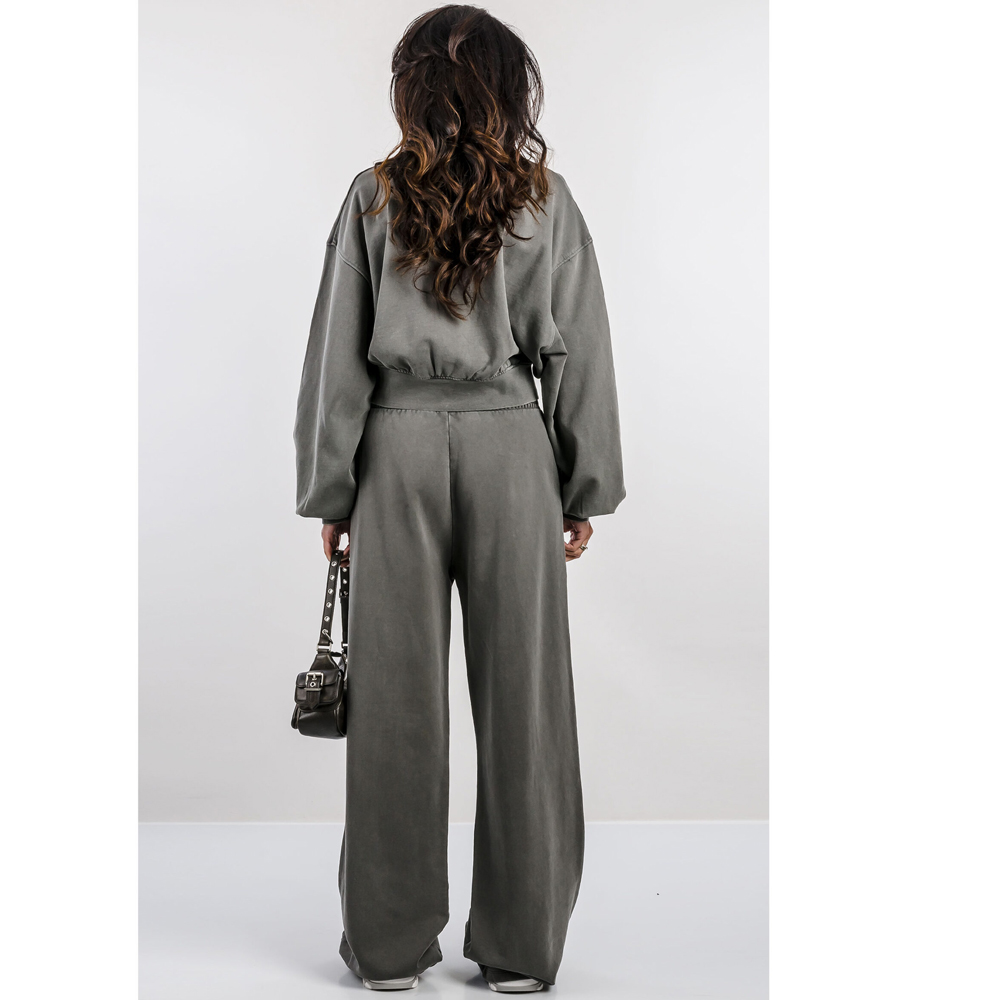 GUESS Misty Wide Leg Pants Γυναικείο Παντελόνι Φόρμας - 3