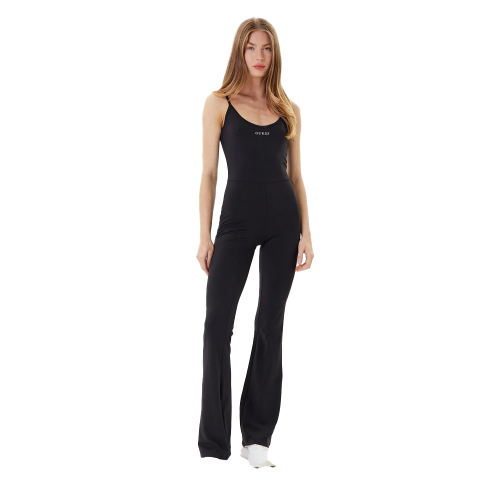 GUESS Margot Jumpsuit Γυναικεία Ολόσωμη Φόρμα - Μαύρο