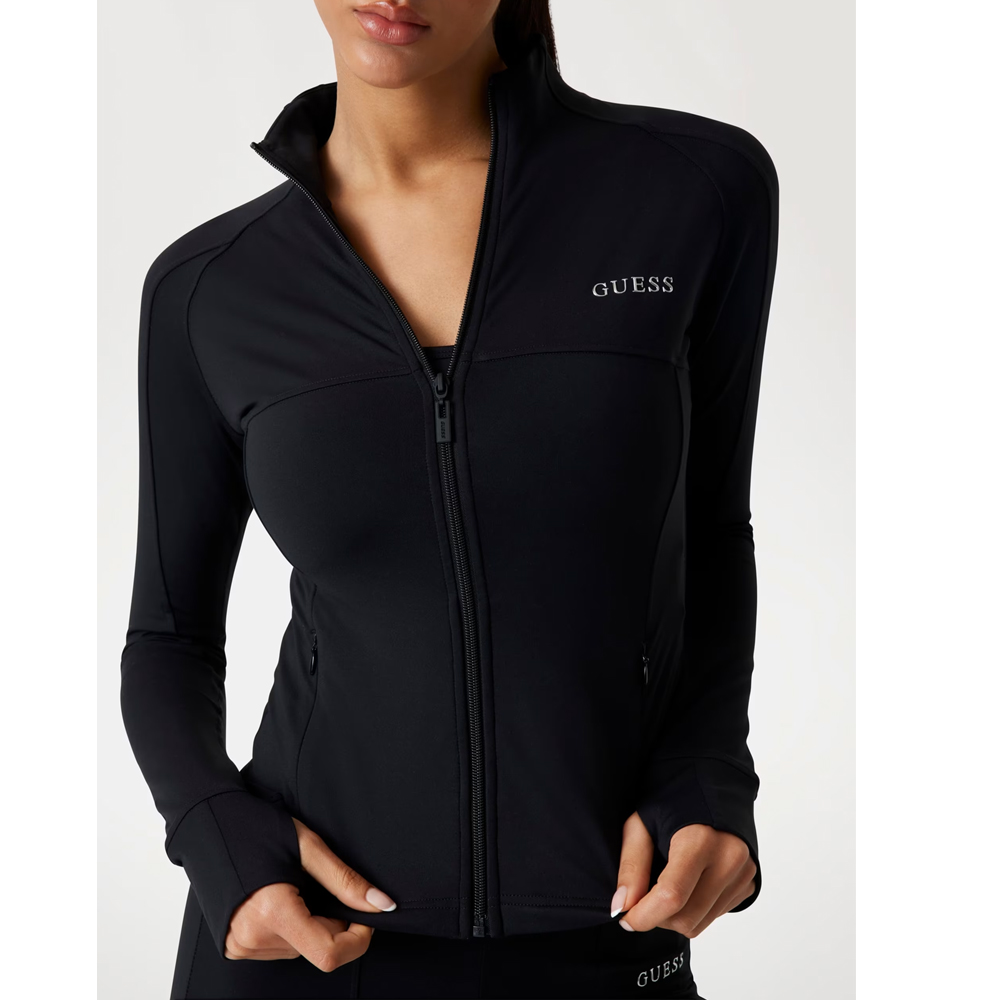 GUESS Margot Long Sleeve Zip  Active Top Γυναικεία Ζακέτα - 4