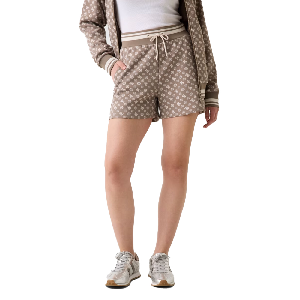 GUESS Aggie Short Γυναικείο Σορτς - Καφέ