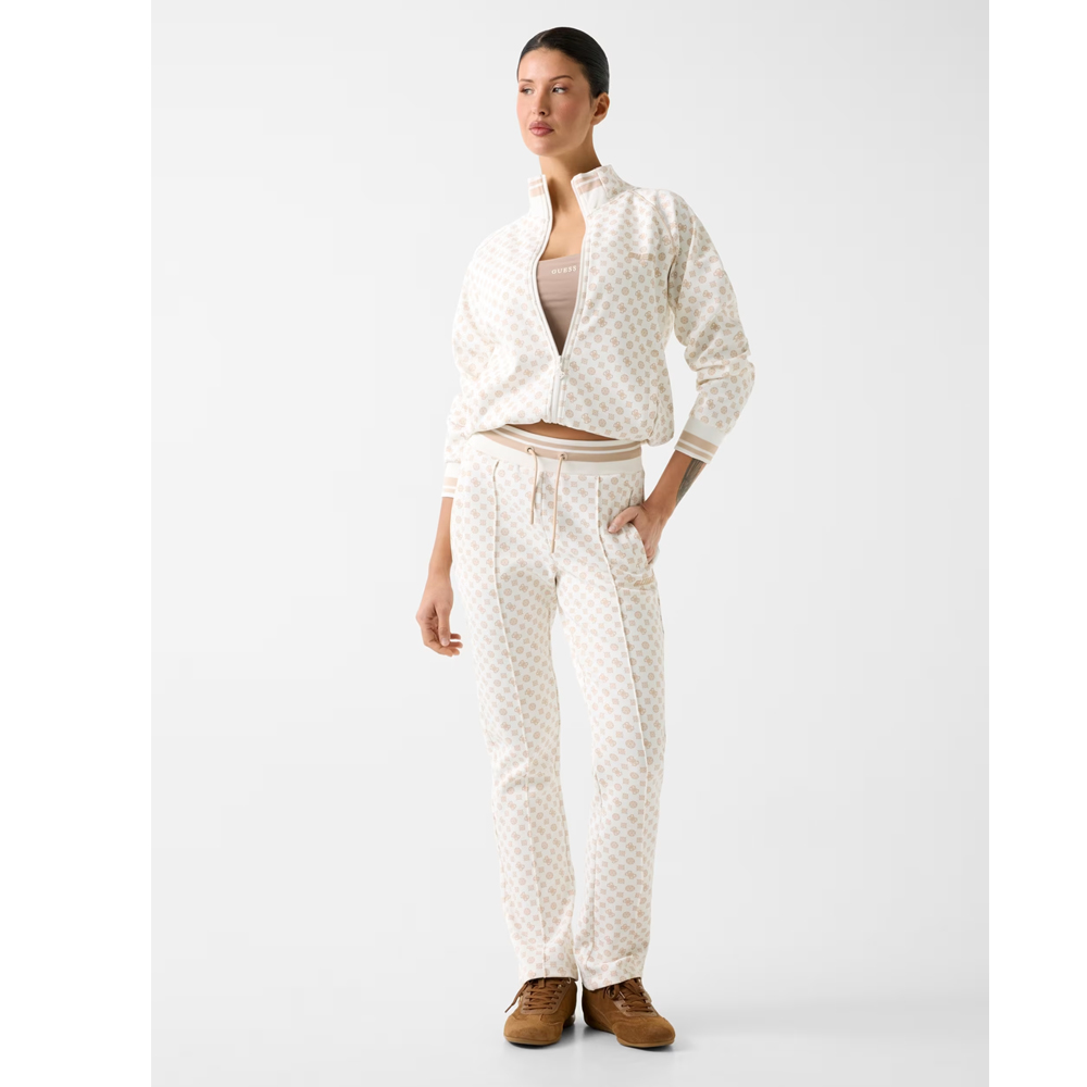 GUESS Aggie Full Zip Sweatshirt Γυναικεία Ζακέτα  - 4