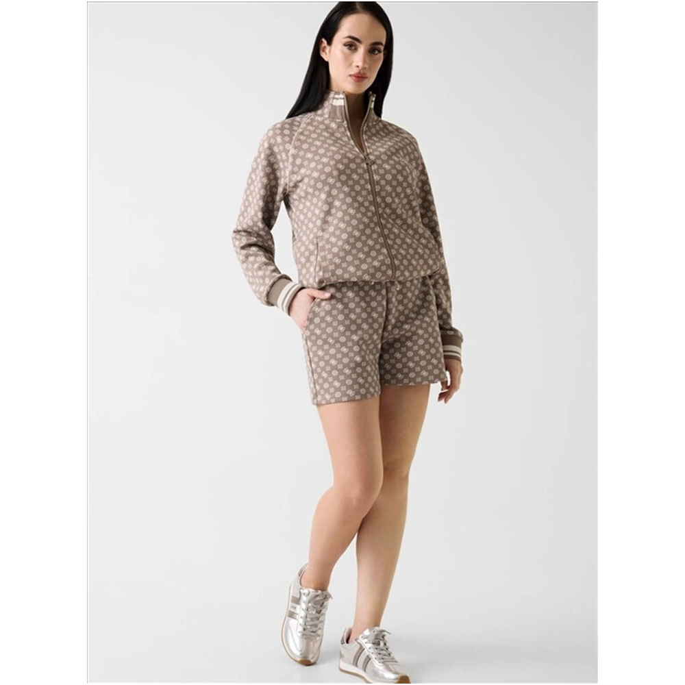 GUESS Aggie Full Zip Sweatshirt Γυναικεία Ζακέτα - 4