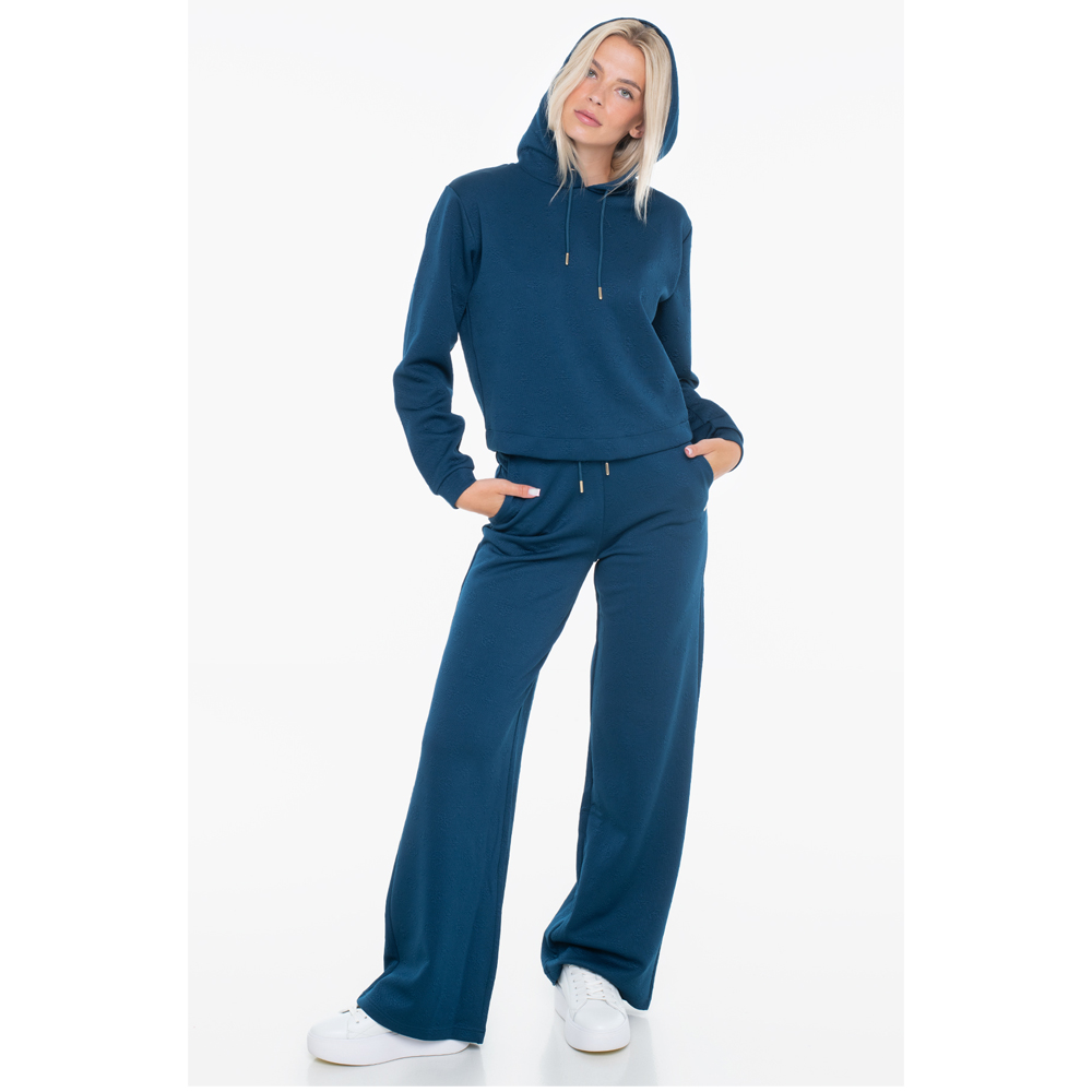 GUESS All-over Logo Hoodie Sweatshirt Γυναικείο Φούτερ Με Κουκούλα - 3