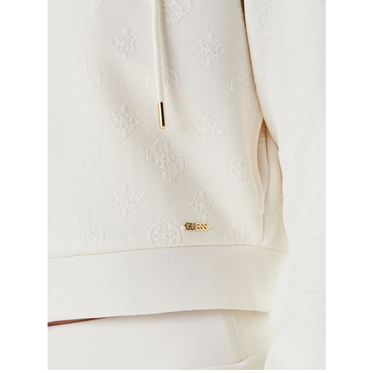 GUESS 3D Peony Zipper Hoodie Jacket Γυναικεία Ζακέτα με κουκούλα - 4