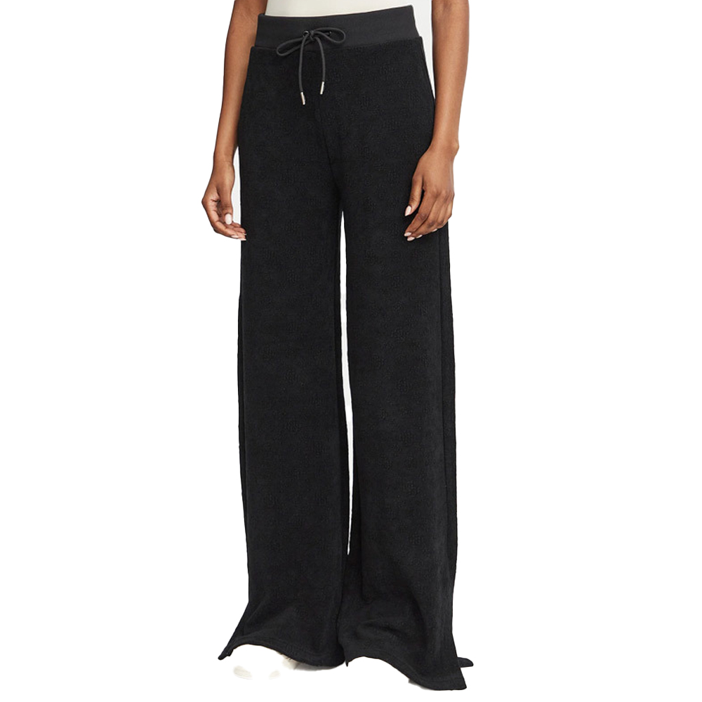 GUESS Laudomia Wide Leg Pants Γυναικείο Παντελόνι Φόρμας - Μαύρο