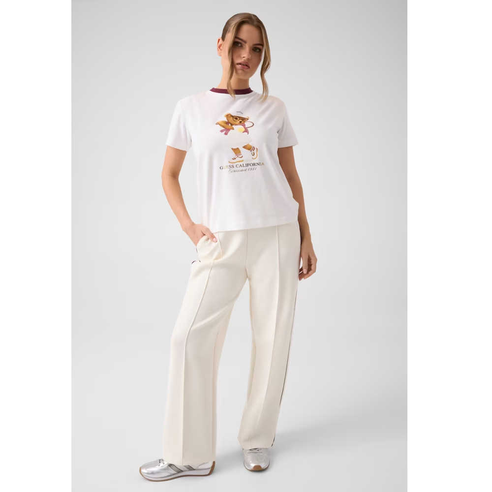 GUESS Tennis Lady Bear ShortSleeve T-Shirt Γυναικείο T-Shirt - 4