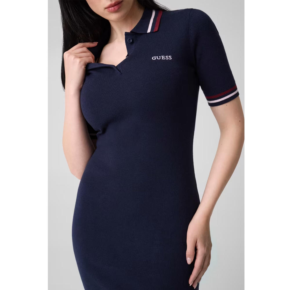 GUESS Jasmine Polo Dress Γυναικείο Φόρεμα Μίνι - 3