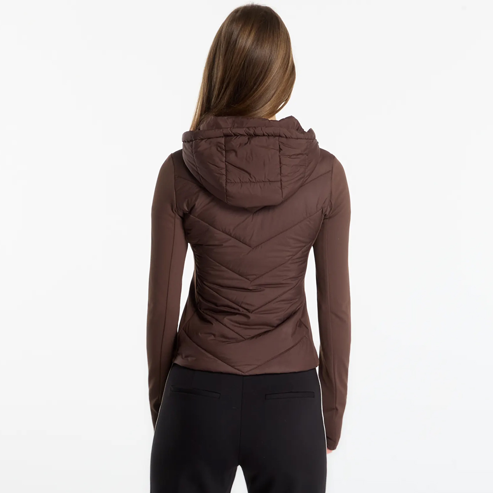 GUESS Grazia Mix Fabric Padded Jacket  Γυναικείο  Μπουφάν - 2