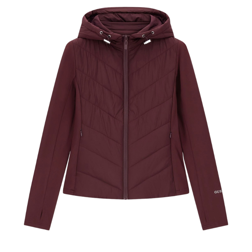 GUESS Grazia Mix Fabric Padded Jacket  Γυναικείο  Μπουφάν - 3