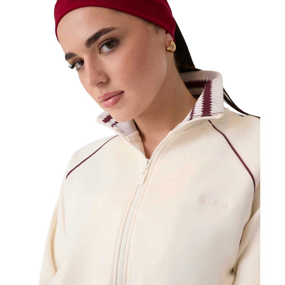 GUESS Sibilia Full - Zip Sweatshirt Γυναικεία Ζακέτα - 3