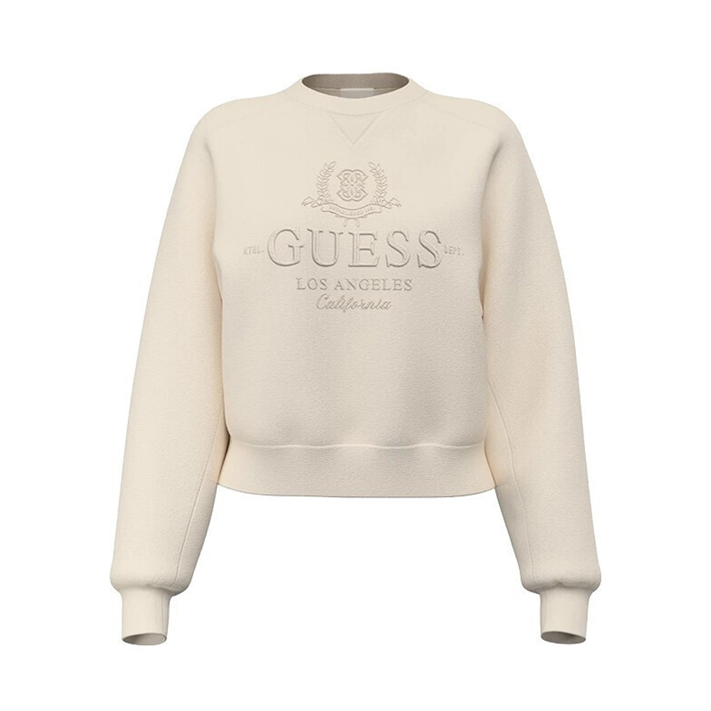 GUESS Sibilia CrewNeck Sweatshirt Γυναικείο Φούτερ - Μπεζ