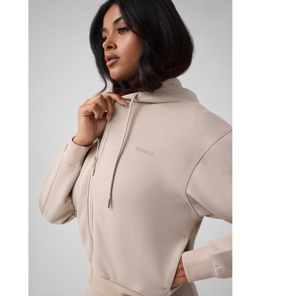 GUESS Brianna Full - Zip Sweatshirt Γυναικεία Ζακέτα με κουκούλα - 3