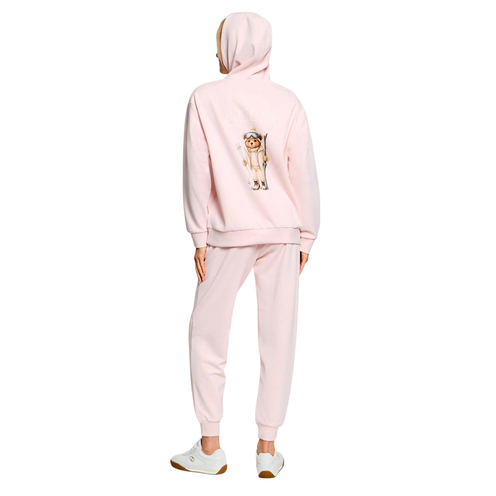 GUESS Fabrizia Hoodie Sweatshirt Γυναικείο Φούτερ με κουκούλα - 3