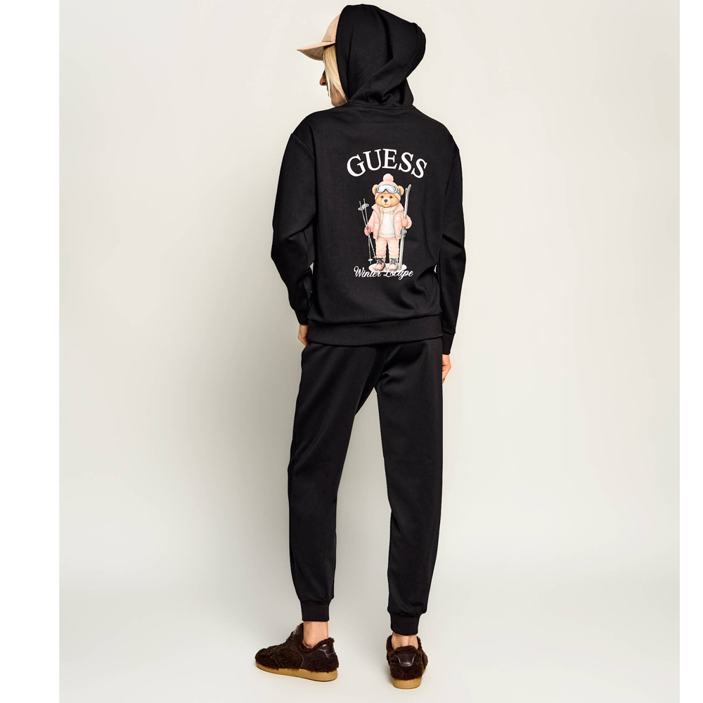 GUESS Fabrizia Hoodie Sweatshirt Γυναικείο Φούτερ με κουκούλα - 2