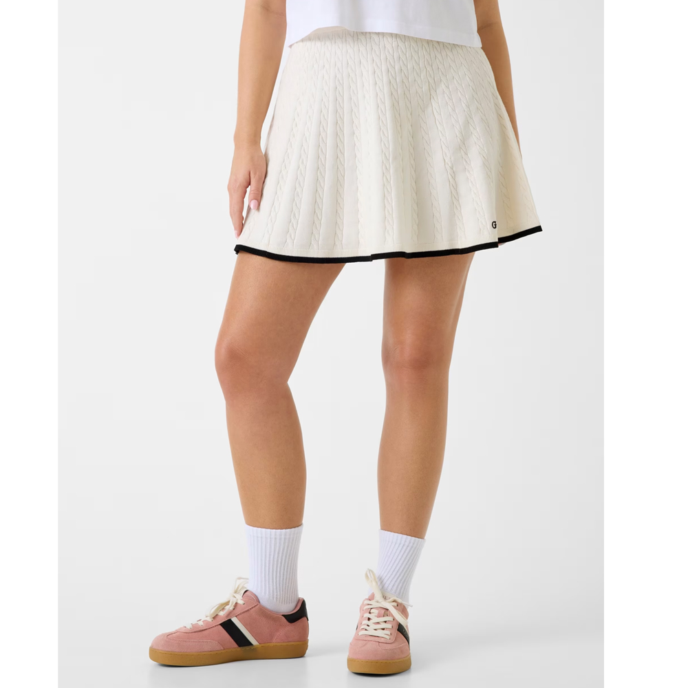 GUESS Shari Skirt Γυναικεία Πλεκτή Φούστα Μίνι - 4