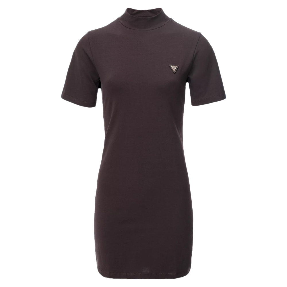 GUESS Sonia Jersey Dress Γυναικείο Φόρεμα Μίνι - Καφέ