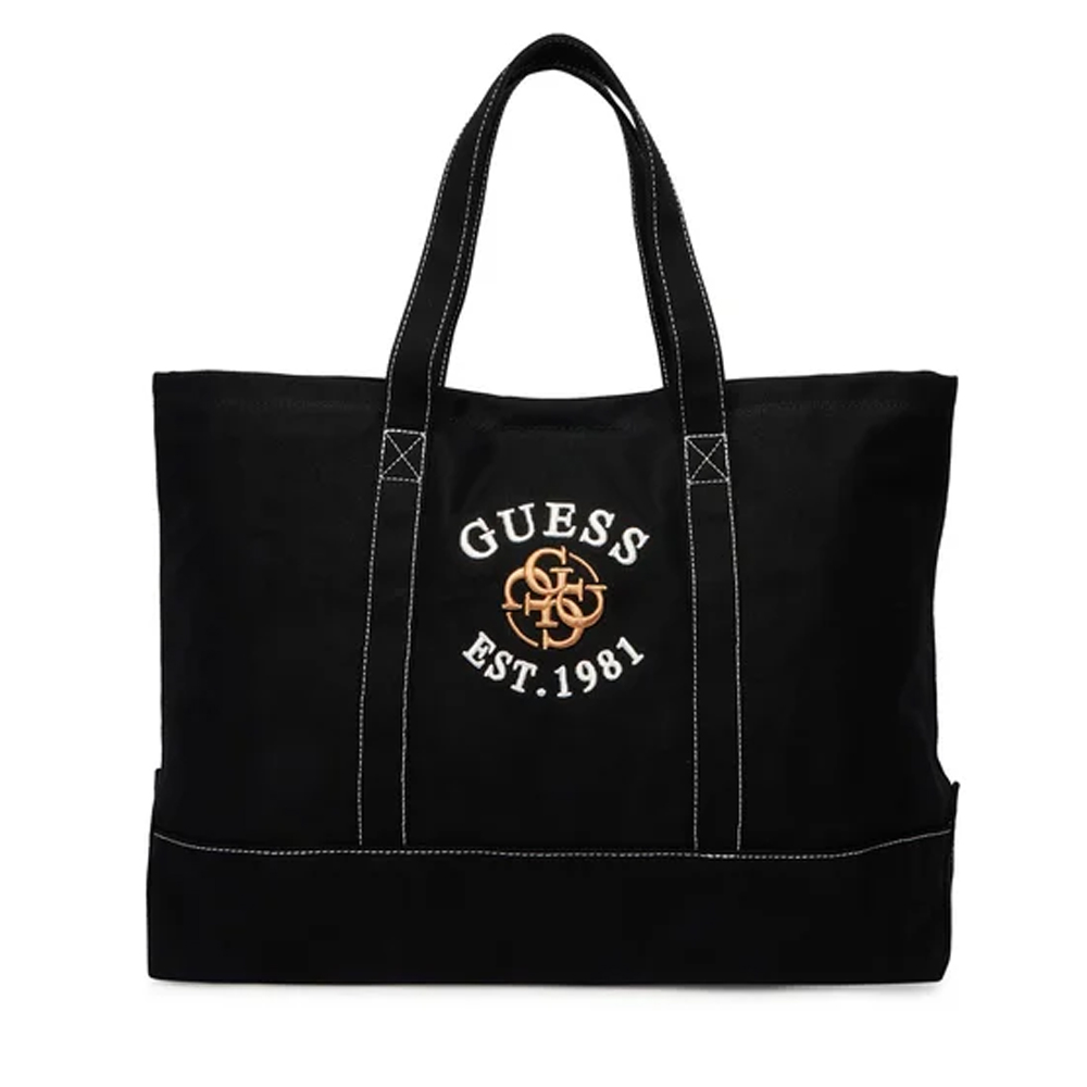 GUESS Fancy Tote Bag Γυναικεία Τσάντα 'Ωμου - Μαύρο