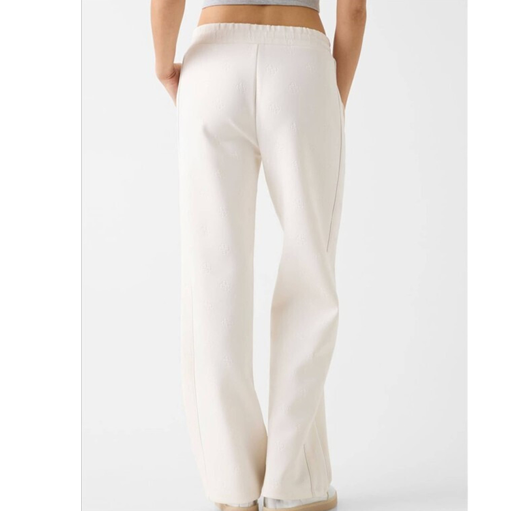 GUESS Calista 4G Wide Leg Pants Γυναικείο Παντελόνι Φόρμας - 2