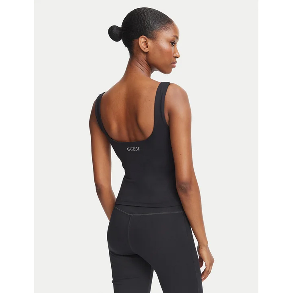 GUESS Lotus Tank Top Γυναικεία Αμάνικη Μπλούζα - 2