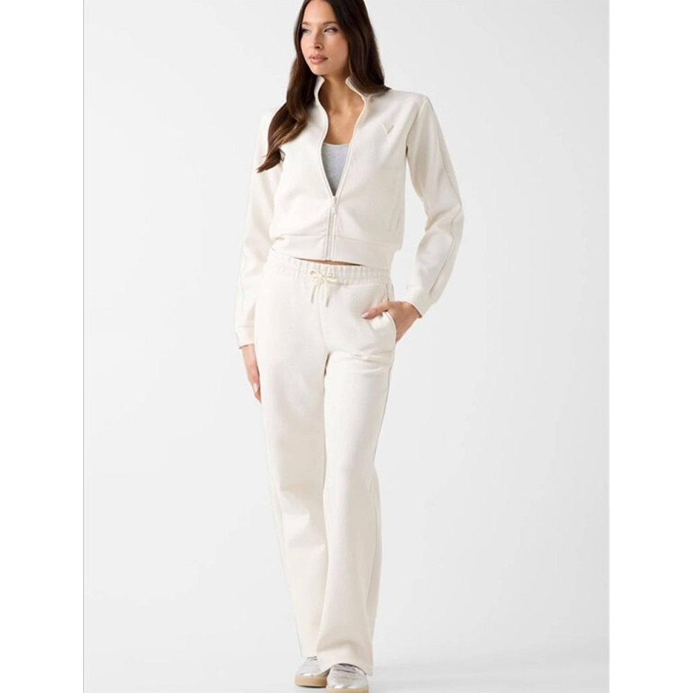 GUESS Calista 4G Full Zip Γυναικεία Ζακέτα - 4