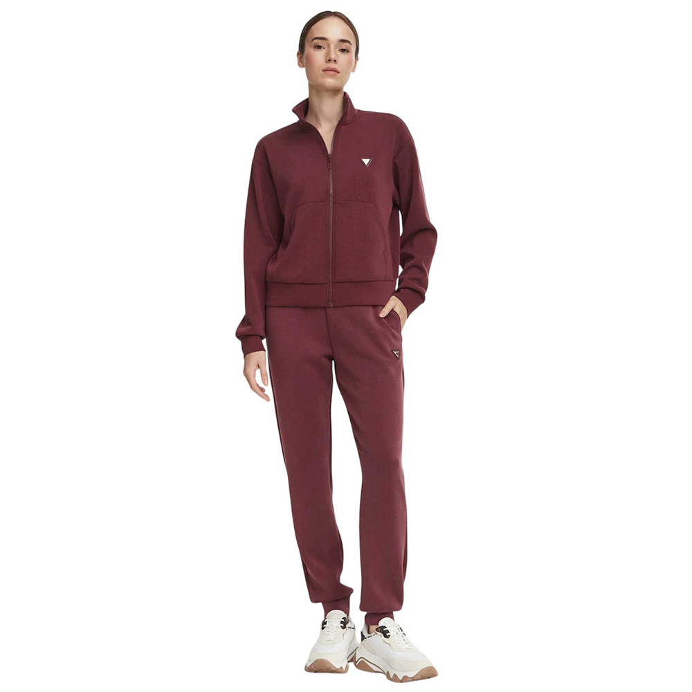 GUESS Olympe High Neck Fulll - Zip  Sweatshirt Γυναικεία Ζακέτα - 4