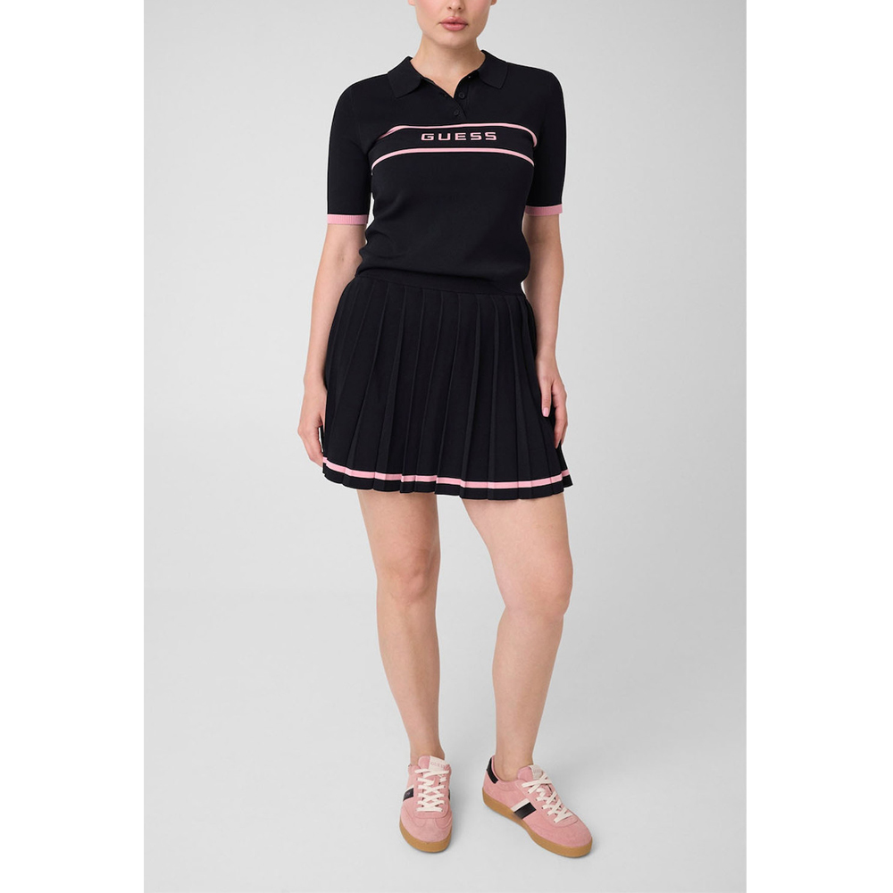 GUESS Meissa Polo ShortSleeve Sweatshirt Γυναικεία Μπλούζα Πόλο - 4