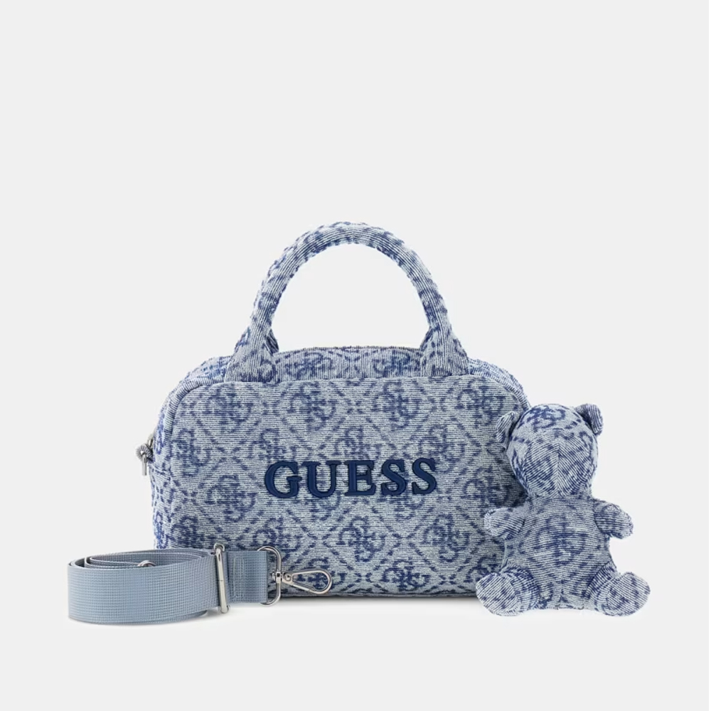 GUESS Sponge Cross Body Bag Γυναικεία Τσάντα Χειρός-Χιαστί - 4
