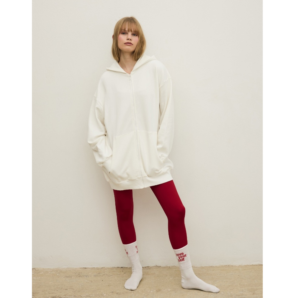 COMBOS Love Yourself Hoodie Γυναικεία Ζακέτα με κουκούλα - 4