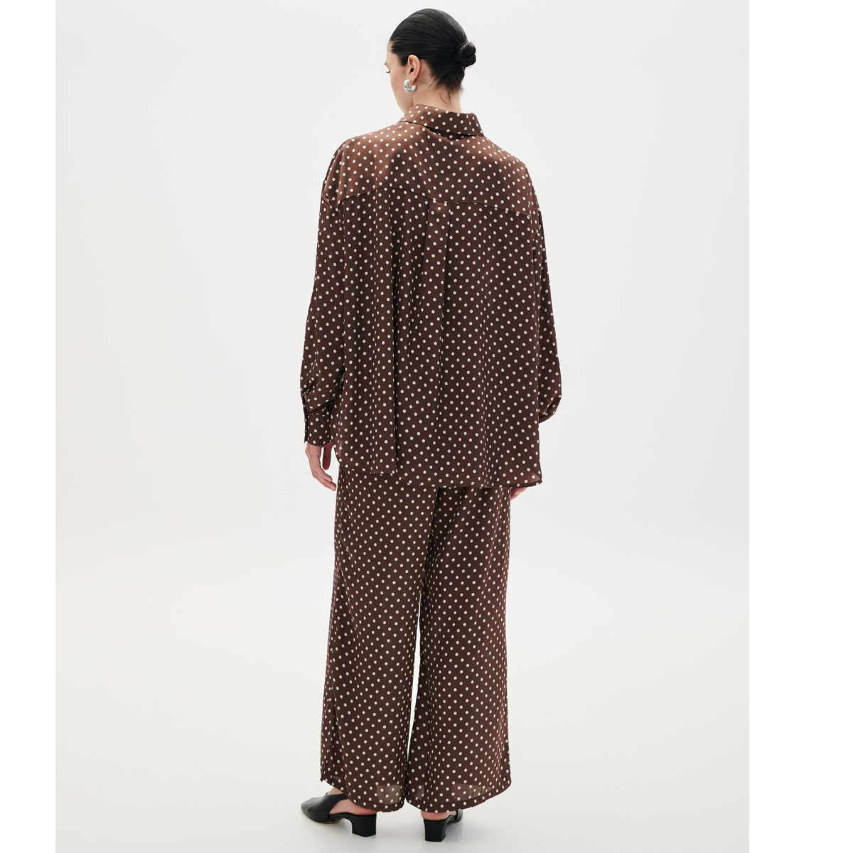 COMBOS KNITWEAR  Shirt Polka Dots Γυναικείο Πουκάμισο - 3