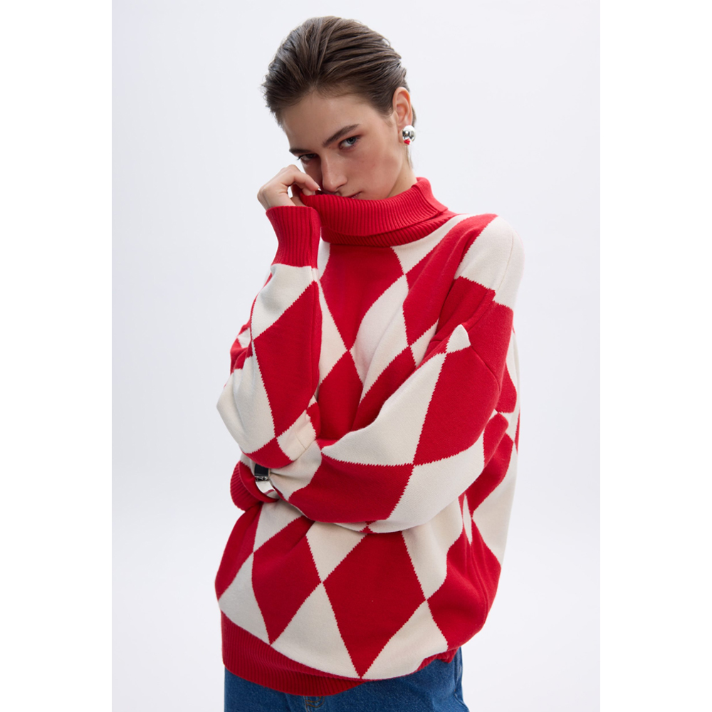 COMBOS KNITWEAR Stella Knitwear Γυναικείο Πουλόβερ Ζιβάγκο - 3