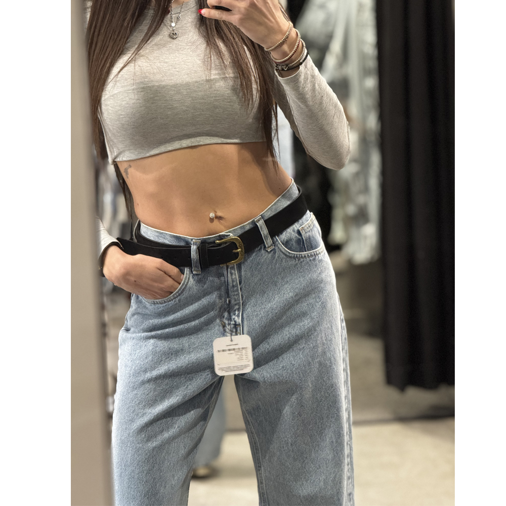 COMBOS KNITWEAR Belt Suede “Combos”  Γυναικεία Ζώνη - 3