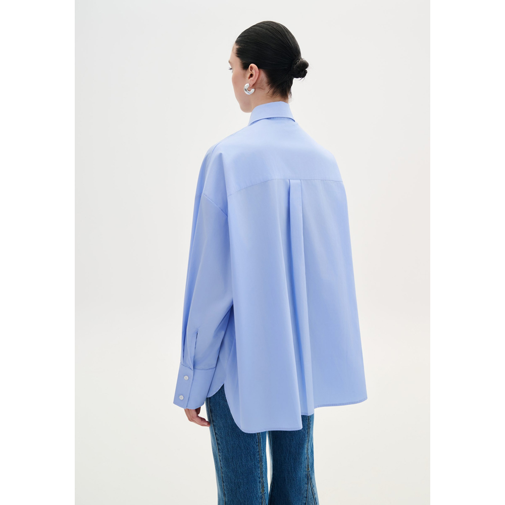 COMBOS KNITWEAR Shirt Monochrome Γυναικείο Πουκάμισο - 2