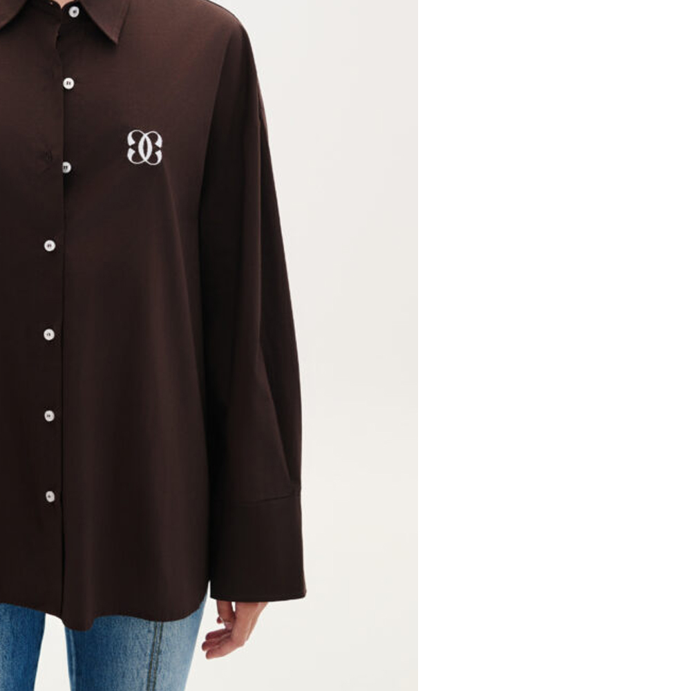 COMBOS KNITWEAR Shirt Monochrome Γυναικείο Πουκάμισο - 2