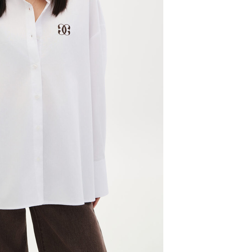 COMBOS KNITWEAR Shirt Monochrome Γυναικείο Πουκάμισο - 2