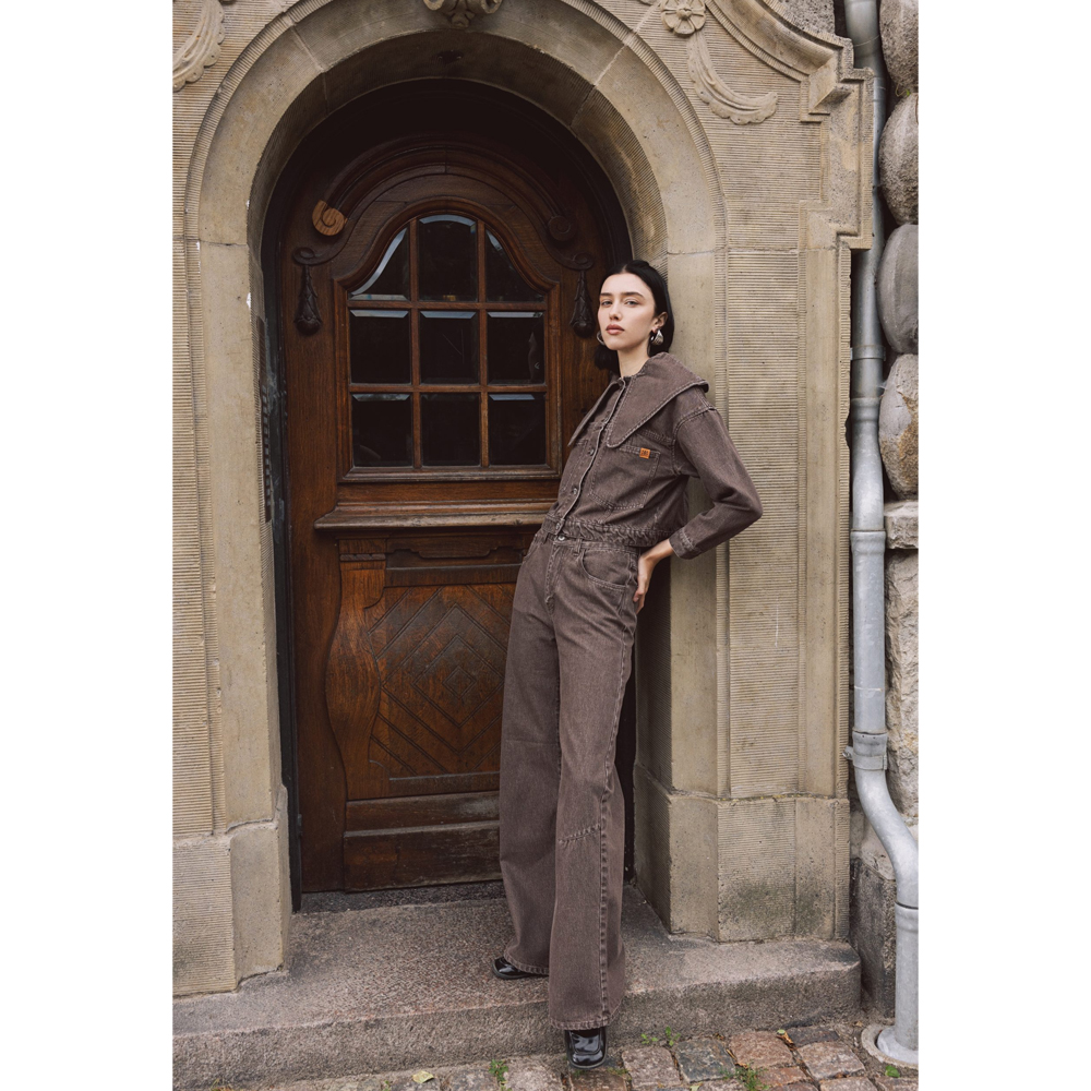 COMBOS KNITWEAR Denim Γυναικείο Τζιν Παντελόνι - 3