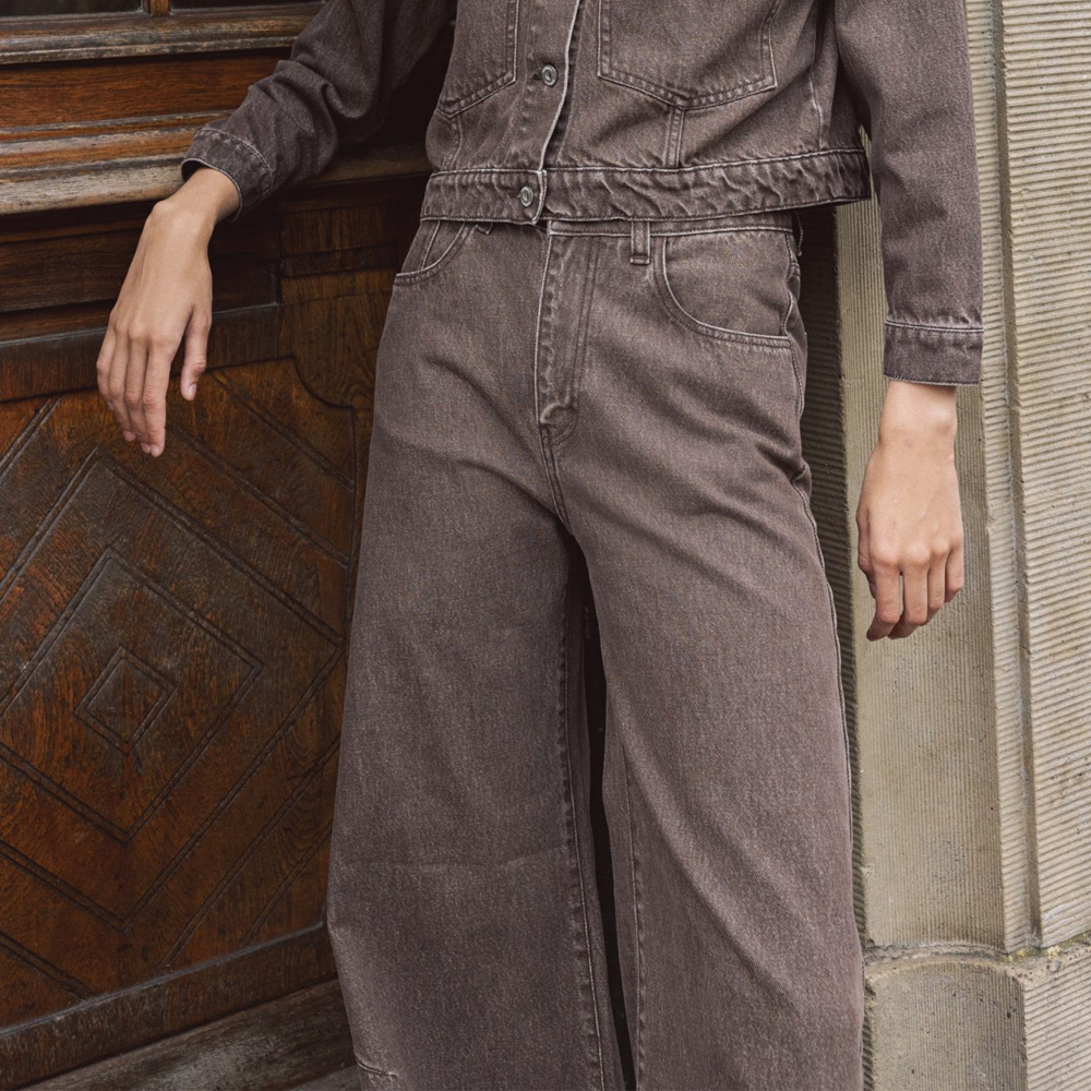 COMBOS KNITWEAR Denim Γυναικείο Τζιν Παντελόνι - 4