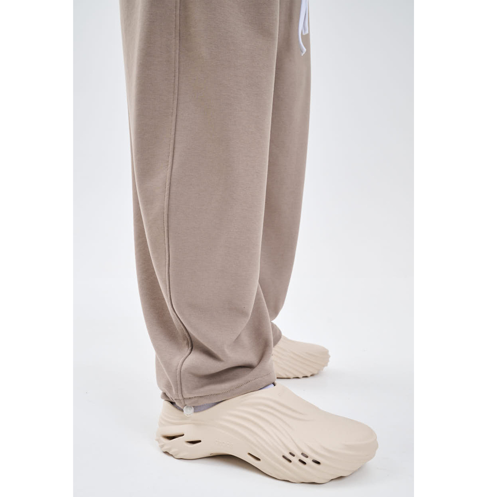 OWL Grey Rock Barrel Sweatpants  Unisex Παντελόνι Φόρμας - 4