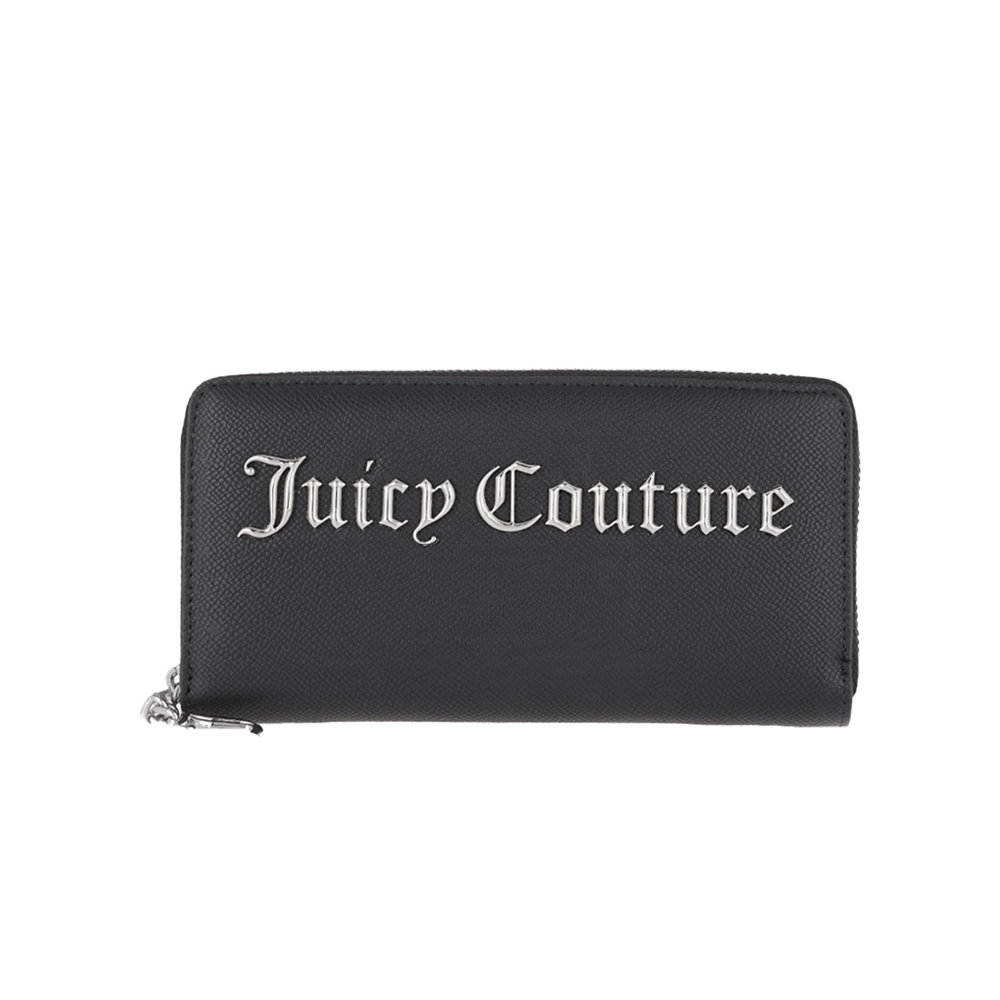 JUICY COUTURE Jasmine Zip Wallet Black Γυναικείο Πορτοφόλι  - Μαύρο