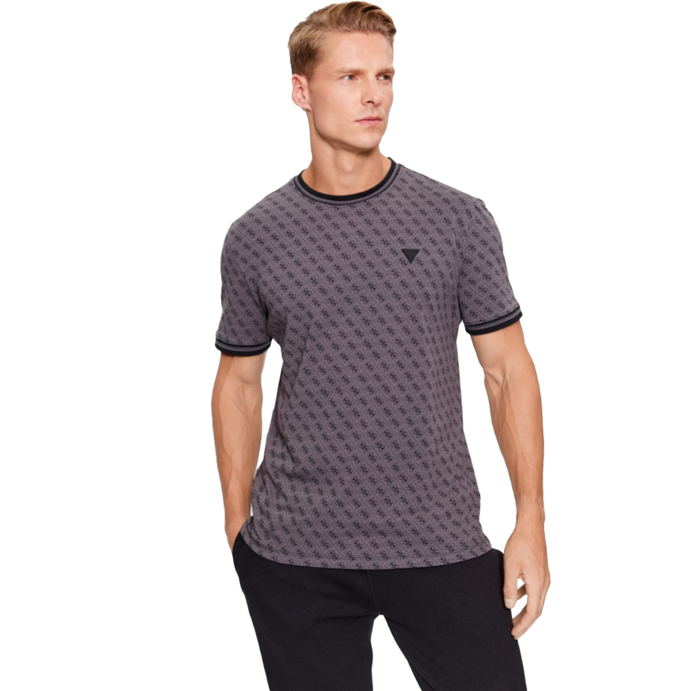 GUESS Marshall T-Shirt Ανδρικό T-Shirt - Γκρι