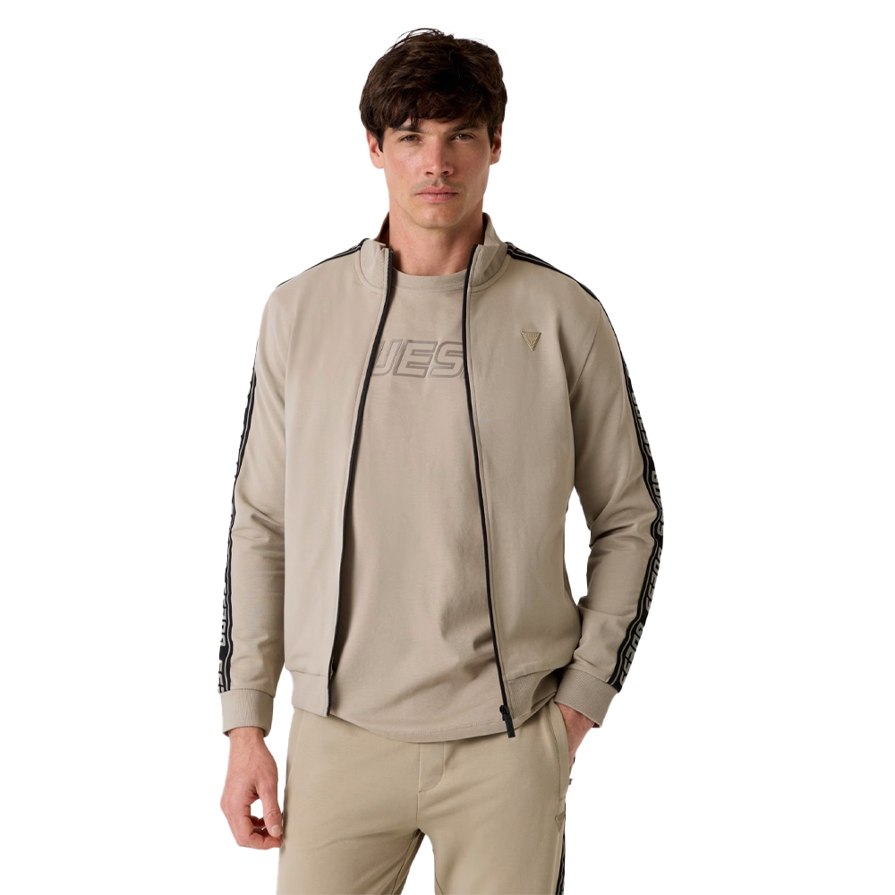 GUESS Full Zip New Arlo Sweatshirt Ανδρική Ζακέτα - 1