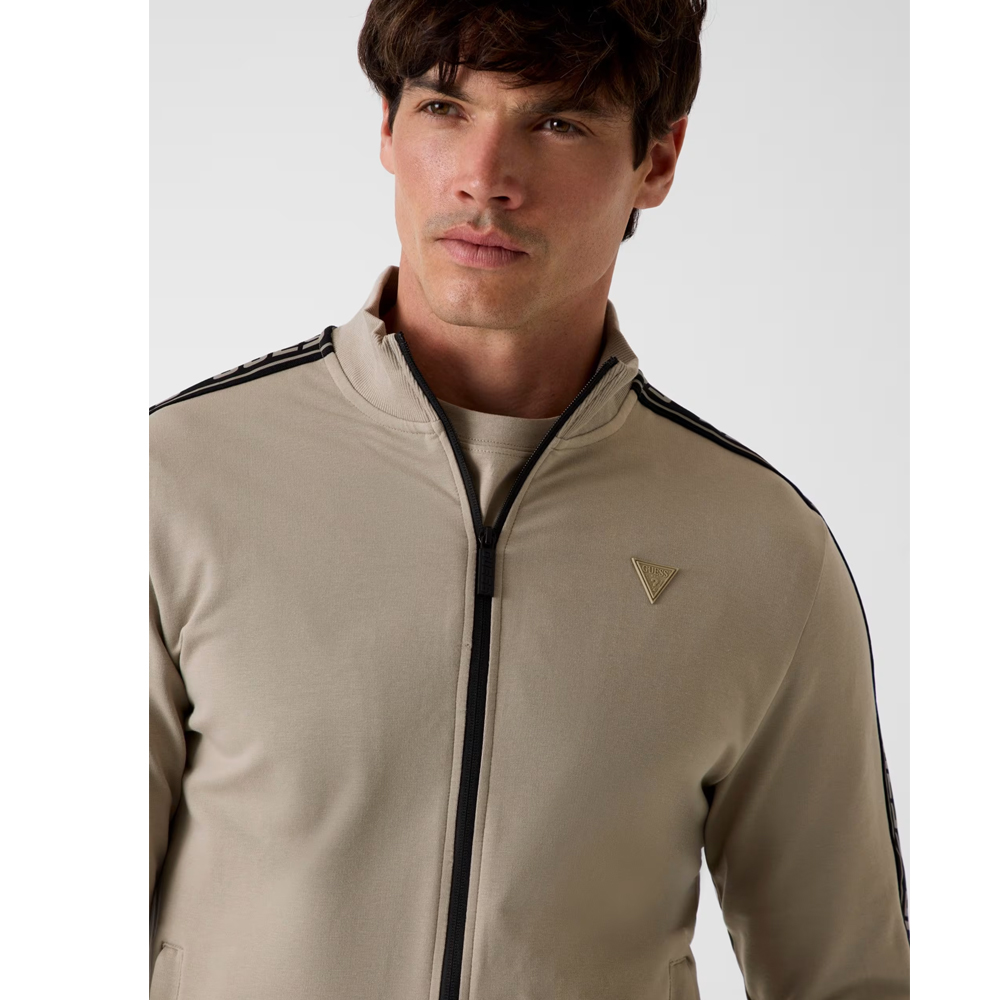 GUESS Full Zip New Arlo Sweatshirt Ανδρική Ζακέτα - 3