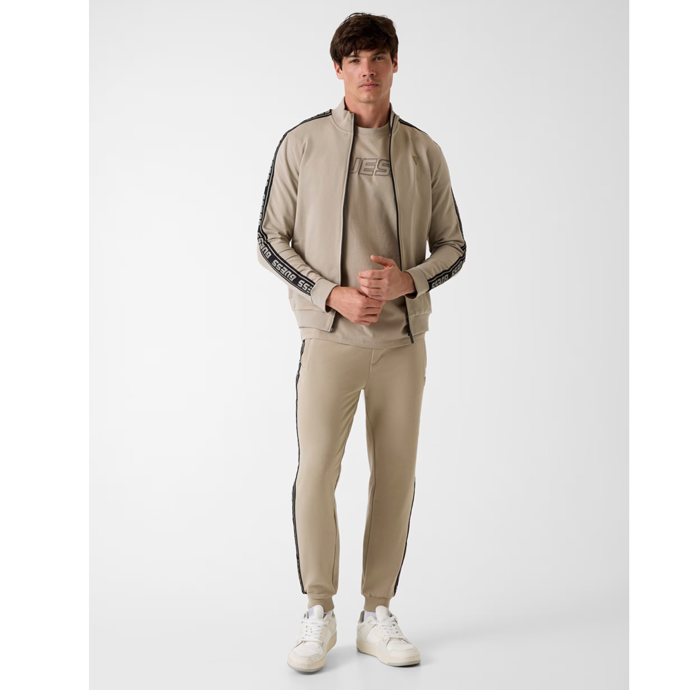 GUESS Full Zip New Arlo Sweatshirt Ανδρική Ζακέτα - 4