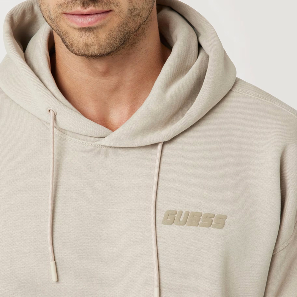 GUESS Dalim Over Hooded Sweater Ανδρικό Φούτερ Με Κουκούλα - 4