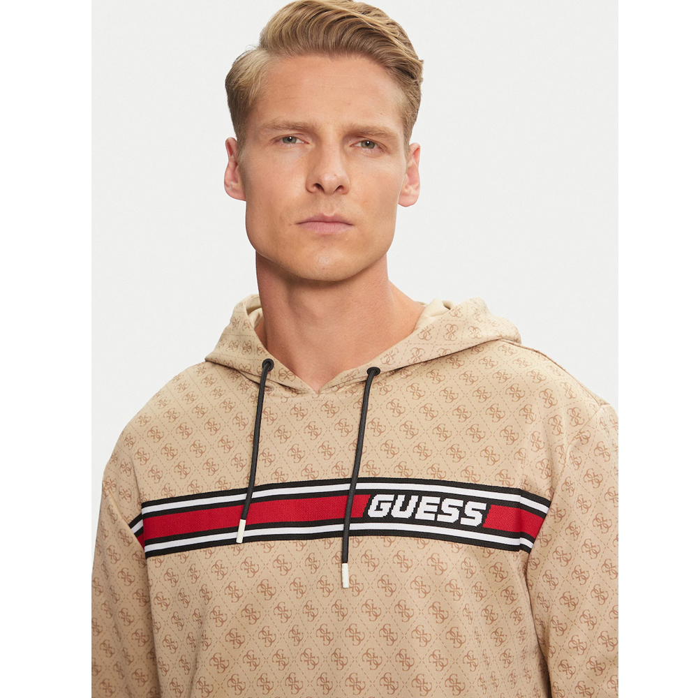 GUESS New Korbin Hoodie Sweater Ανδρικό Φούτερ Με Κουκούλα - 4